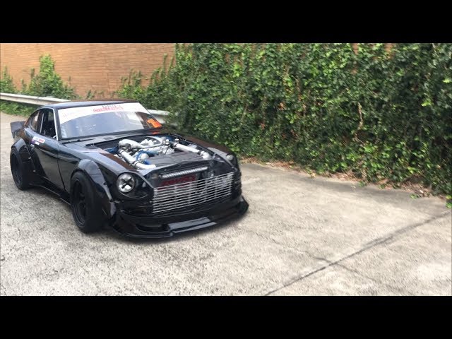 VR38 swapped 240z emerges (MUST WATCH!!!)