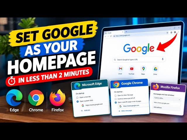 How Do i Change My Default Homepage to Google?