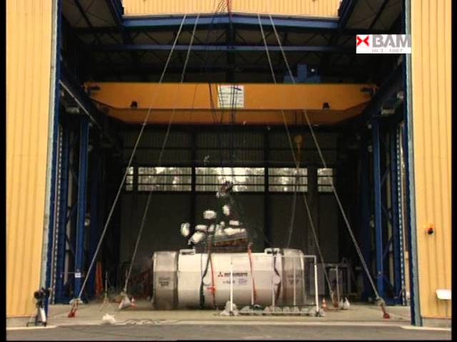 Free-drop Test #2 (German Federal Institute for Materials Research and Testing)