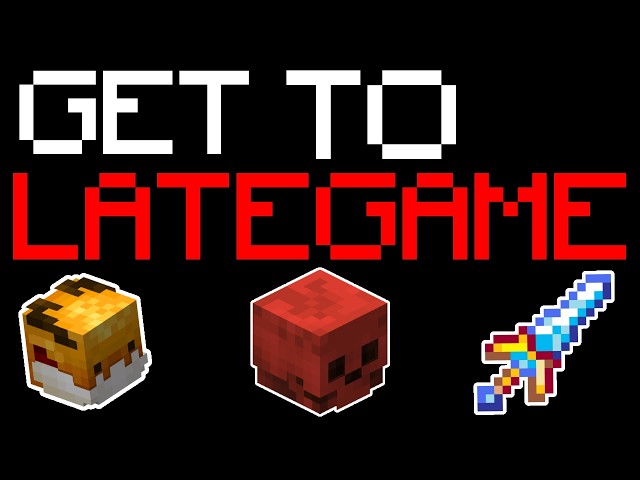 How YOU can get past the MIDGAME in Hypixel Skyblock