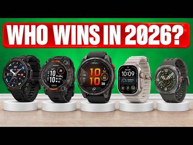 Best Rugged Smartwatches 2026 [watch before you buy]