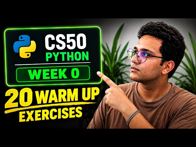 Learning Python with Harvard CS50 | Week 0: Functions and Variables | Part 2