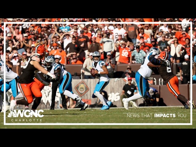 Panthers plagued by injuries and mistakes in 21-18 loss to Browns