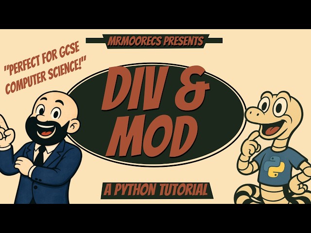 DIV & MOD -  Python Tutorial + Full Explanation