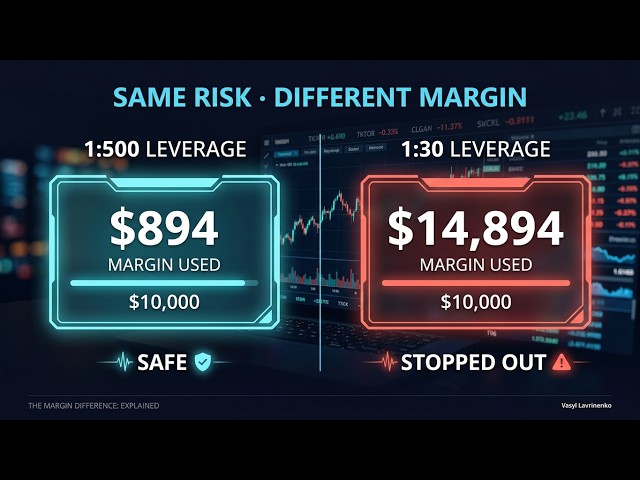 Leverage and Margin Explained: Leverage Does Not Change Your Risk