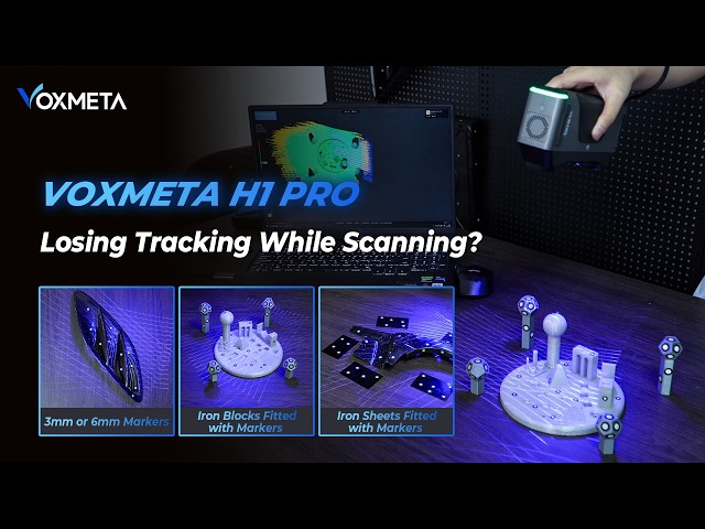 Losing tracking during a 3D scan?