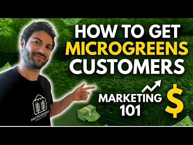 How to Start a Microgreens Business the Right Way (Marketing That Actually Works)