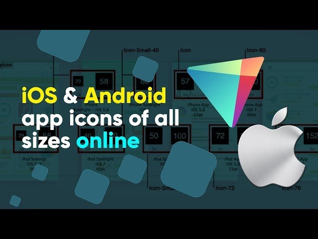 How to generate ios and android app icons online for all sizes