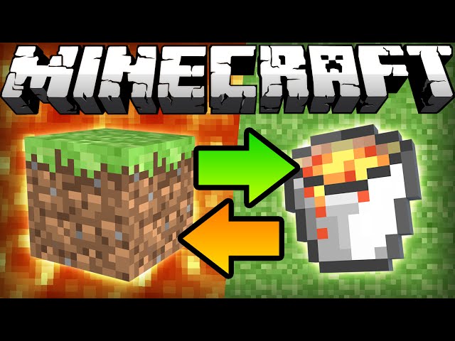If Lava and Grass Switched Places - Minecraft