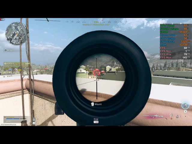 XFX 6700xt | Call of Duty Modern Warfare RTX ON