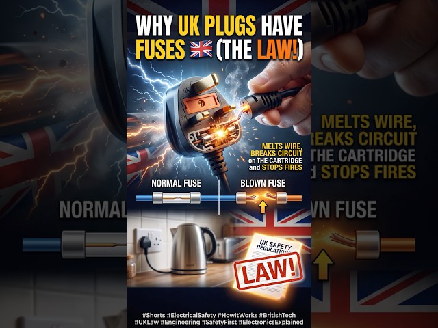 Why UK Plugs Have Fuses 🇬🇧 (The Law!)