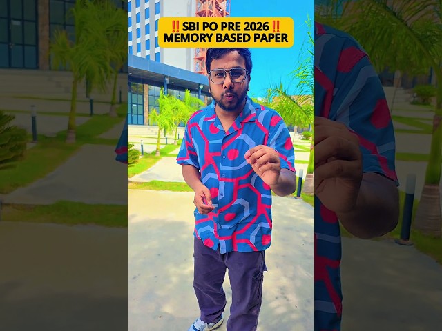 🔴 SBI PO Pre English Memory Based Paper 2026 | Self Exam Analysis | Cloze, RC & Error Detection