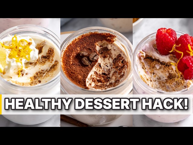 VIRAL JAPANESE YOGURT CHEESECAKE CUPS | Healthy High Protein Dessert Hack