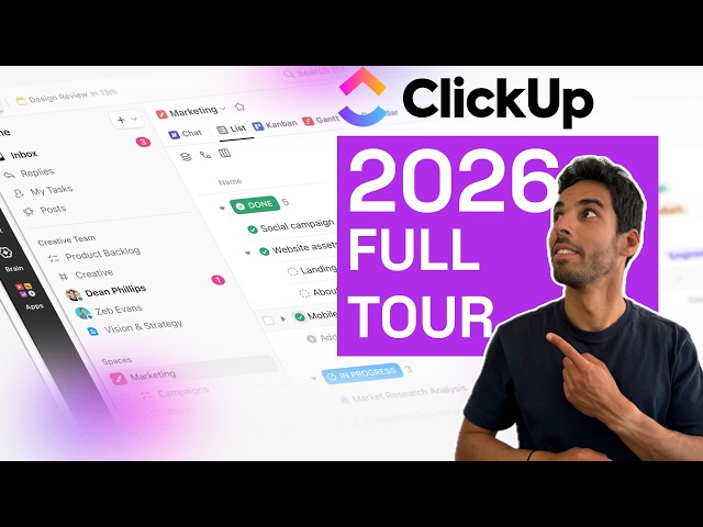 ClickUp 4.0 Tutorial for Beginners: Complete Guide to Get Started in 2026