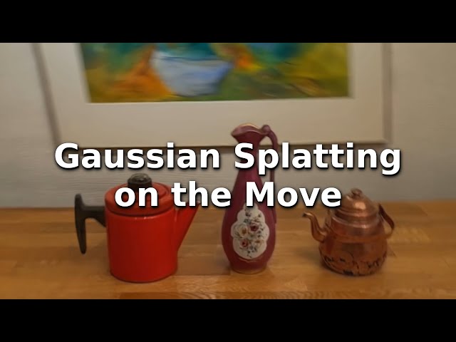 Gaussian Splatting on the Move - v2