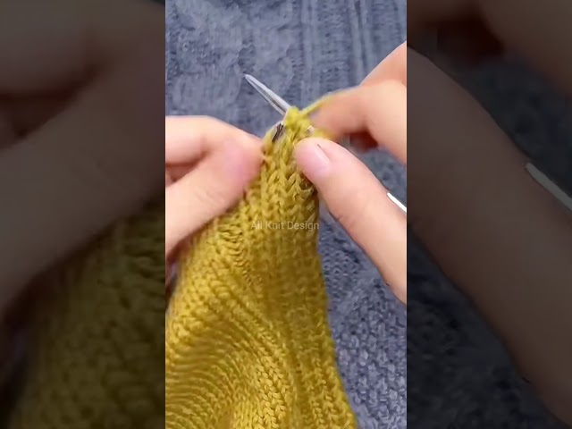 Sweater Design Knitting Stitch ❤️#knitting
