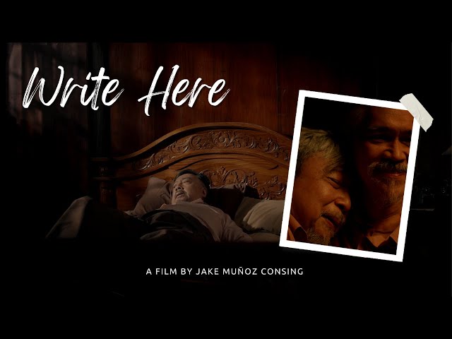 Gay Short Film On Alzheimer's I Write Here Trailer