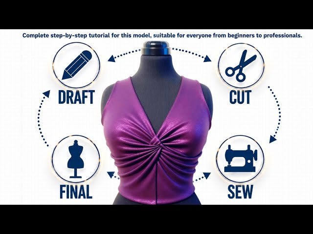 Pattern Making • Cutting • Sewing | Complete Garment Tutorial | All Levels