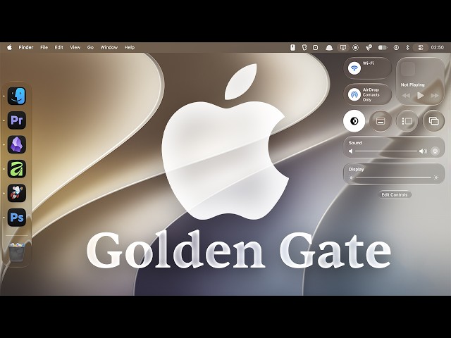 Exploring new macOS Golden Gate