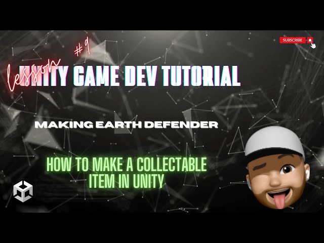 How to make a COLLECTABLE ITEM in #unity