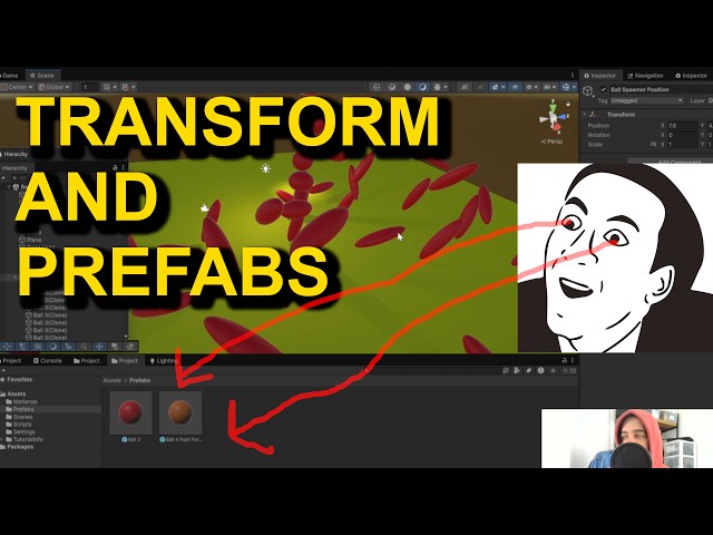 Unity Basics: Transforms and Prefabs