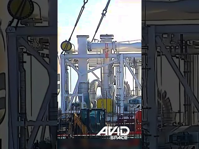 Air Separation Unit Sled Install #spacex #starship #starbase