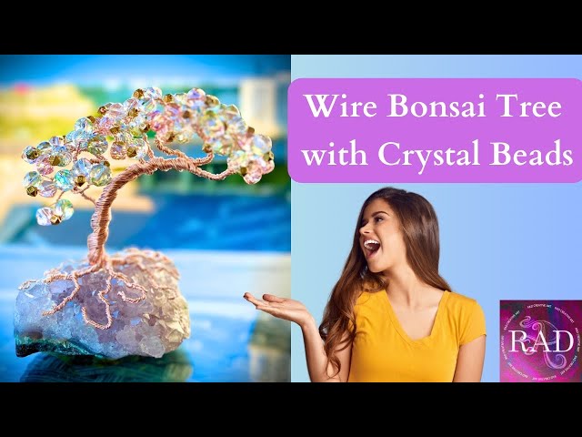 Semi Cascading Bonsai Tree Wire Sculpture You've Never Seen Before