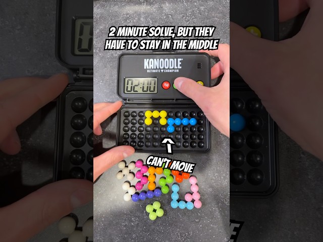 Solve the Puzzle in 2 Minutes, but These 2 Pieces CAN’T Move
