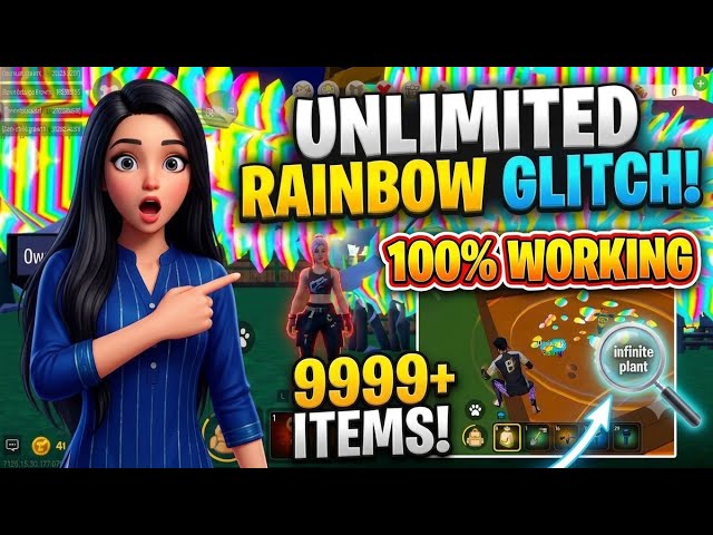 SECRET UNLIMITED RAINBOW TRICK! 🌈🔥 How To Get Infinite Plants Fast! 