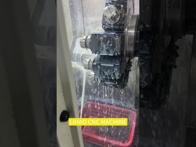 90-Degree Vertical CNC Lathe for Stainless Steel Metal Processing #cnc #machine #cncmill #machining