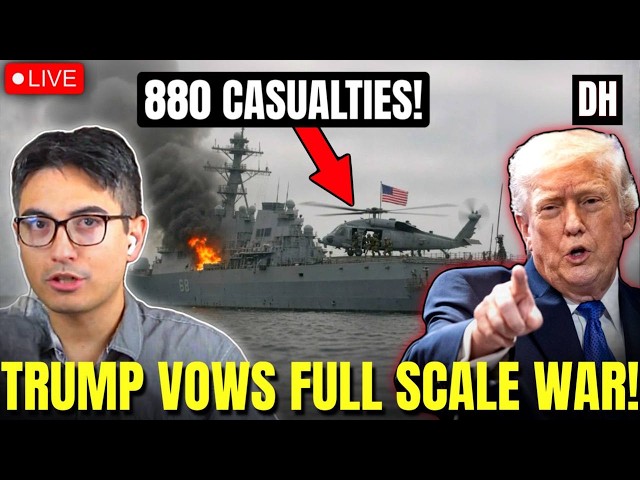 BREAKING: New Evidence Iran HIT US Warships, Trump Orders ALL-OUT WAR