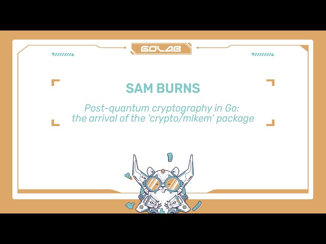 Post-Quantum Cryptography in Go: The Arrival of the `crypto/mlkem` Package - Sam Burns