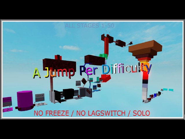 [Physically Impossible] A Jump Per Difficulty // TRULY VERIFIED (NO FREEZE, NO LS, SOLO)