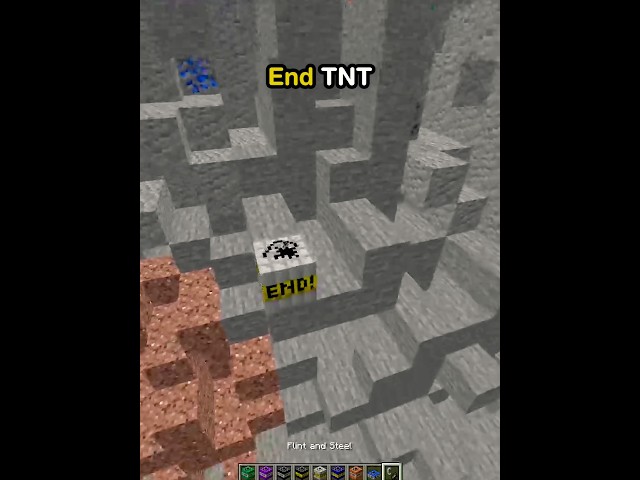 Wait for END TNT #minecraft #shorts