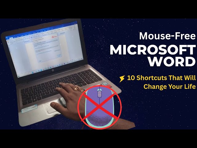 Mouse-Free Microsoft Word: 10 Shortcuts That Will Change Your Life
