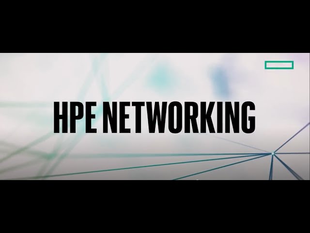 HPE has acquired Juniper Networks (0:60)
