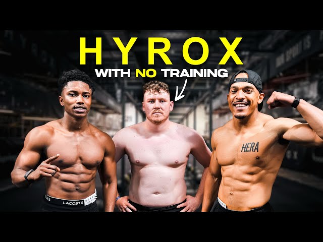 We Entered A HYROX With NO TRAINING