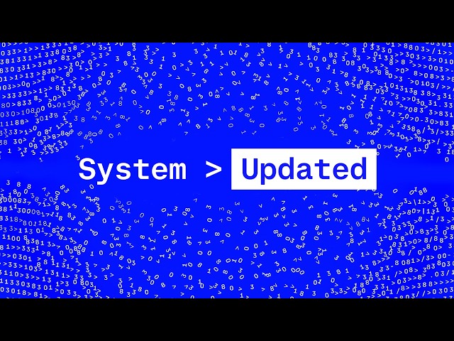The financial system is out of date.