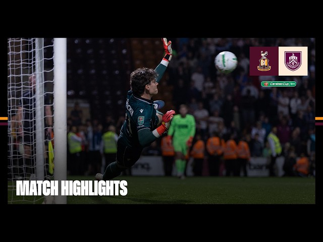 MATCH HIGHLIGHTS: Bradford City v Burnley