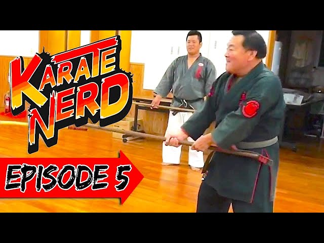 KARATE NERD IN OKINAWA | Season 1 (Ep. 5) — Ryukyu Kobudo w/ Kinjo Masakazu (9th dan)