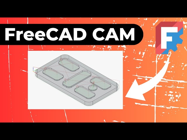 FreeCAD CAM Tutorial: 2.5D Milling, Pocketing & Profile Toolpaths