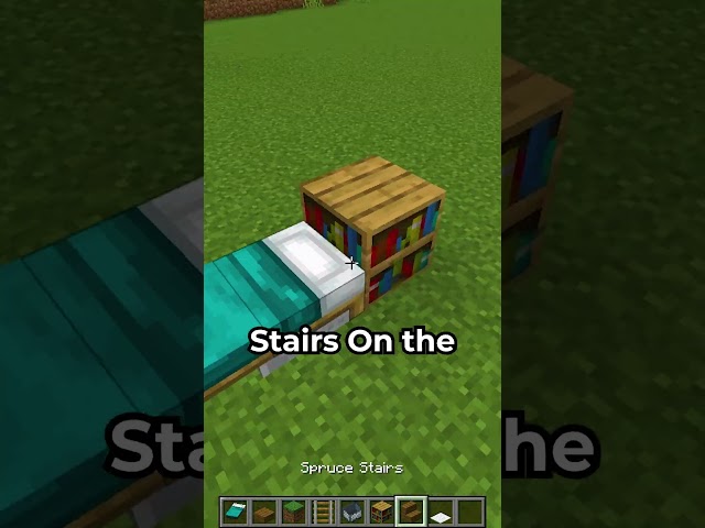 Making a Bed You Can Sleep Under in Minecraft ?⛏️💎