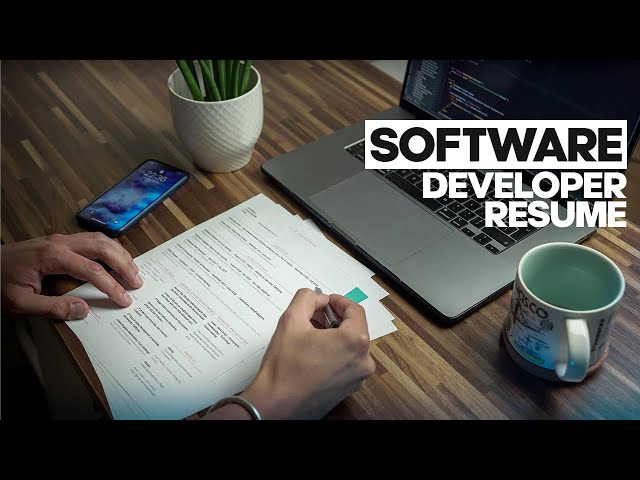 How to CREATE the PERFECT Software Developer RESUME/CV