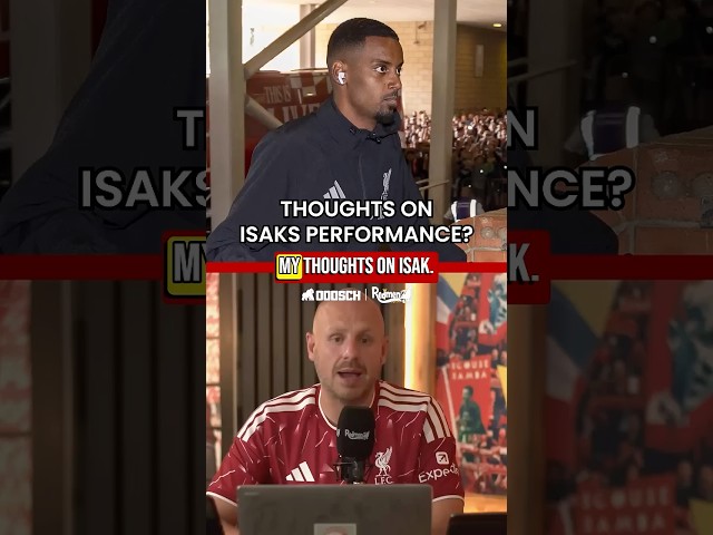 Getting the best out of Isak HAS to be a priority! #liverpoolfc #Isak