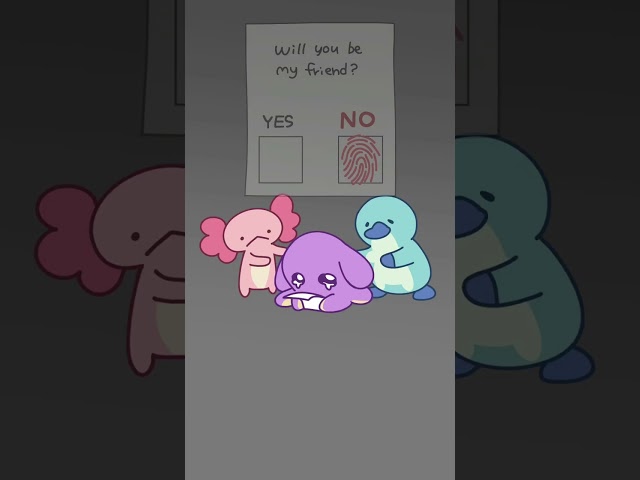 Will you be Otti’s friend? #funny #interactive #animation #cute #meme