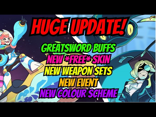 CRAZY *NEW* UPDATE! Balance Changes, New Legend, New FREE Skin, New Weapon Sets and MORE!