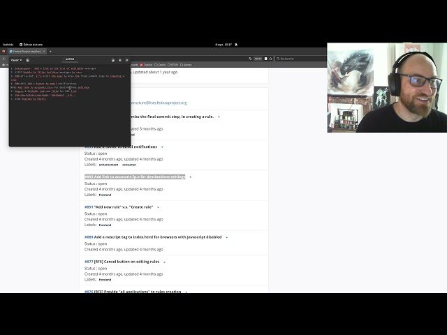Hacking on Fedora Infra Apps: FMN front-end