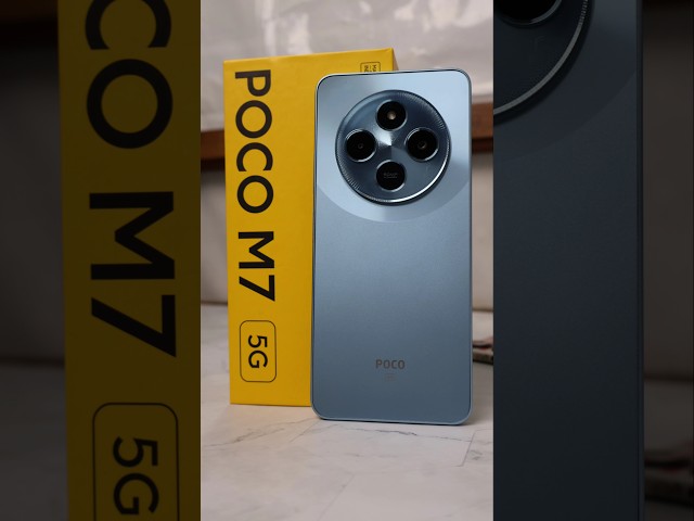 Poco M7 5G  Unboxing & Review 📈 #poco #pocom7 #hyperos2