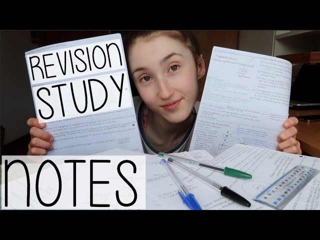 MAKE REVISION NOTES WITH ME! HOW TO MAKE THE MOST EFFECTIVE NOTES | A STEP-BY-STEP GUIDE + ADVICE