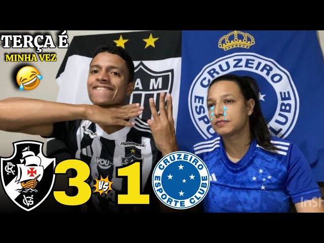 REACT VASCO 3-1 CRUZEIRO BRAZILIAN CHAMPIONSHIP | RIVAL COUPLE